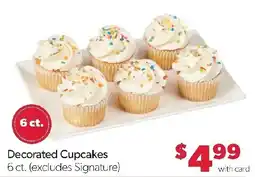 Family Fresh Market Decorated Cupcakes offer