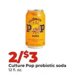 Hy-Vee Culture Pop Probiotic Soda offer