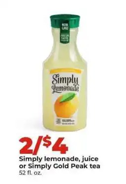 Hy-Vee Simply Lemonade offer