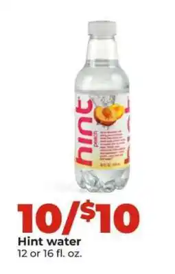 Hy-Vee HINT Water offer