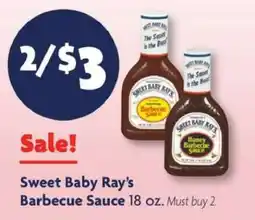 Family Dollar Sweet Baby Ray's Barbecue Sauce offer