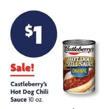 Castleberry’s Hot Dog Chili Sauce