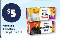 Family Dollar Homeline Trash Bags offer
