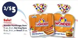 Family Dollar Wonder Hamburger Buns offer