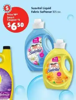 Family Dollar Suavitel Liquid Fabric Softener offer