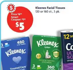 Family Dollar Kleenex Facial Tissues offer