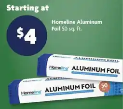 Family Dollar Homeline Aluminum Foil offer