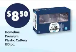Family Dollar Homeline Premium Plastic Cutlery offer