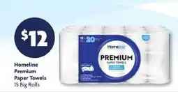 Family Dollar Homeline Premium Paper Towels offer