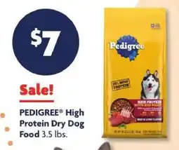 Family Dollar PEDIGREE High Protein Dry Dog Food offer