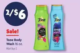 Family Dollar Tone Body Wash offer