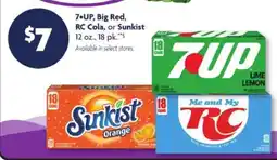 Family Dollar 7UP, Big Red, RC Cola, or Sunkist offer