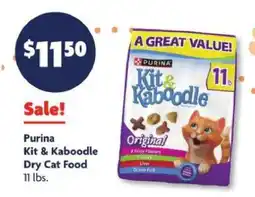 Family Dollar Purina Kit & Kaboodle Dry Cat Food offer