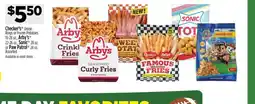 Dollar General Checker's Onion Rings or Frozen Potatoes offer