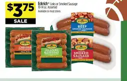 Dollar General Eckrich Links or Smoked Sausage offer