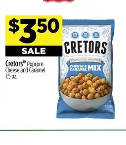 Dollar General Cretors Popcorn Cheese and Caramel offer