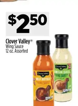 Dollar General Clover Valley Wing Sauce offer