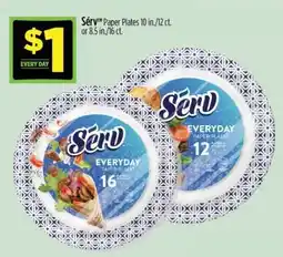 Dollar General Sérv Paper Plates offer