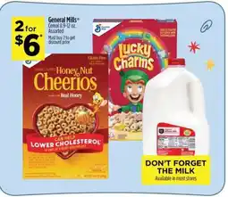 Dollar General General Mills Cereal offer