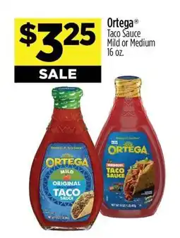 Dollar General Ortega Taco Sauce offer
