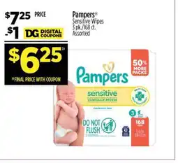 Dollar General Pampers offer