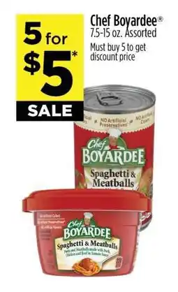 Dollar General Chef Boyardee offer