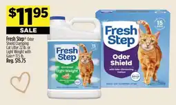 Dollar General Fresh Step Odor Shield Clumping Cat Litter offer