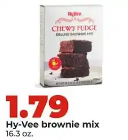 Hy-Vee Hy-Vee brownie mix offer