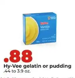Hy-Vee Hy-Vee gelatin or pudding offer