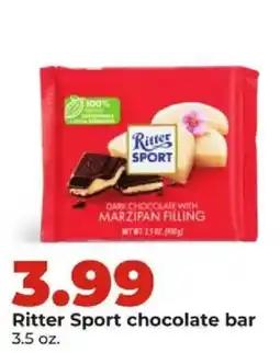 Hy-Vee Ritter Sport chocolate bar offer