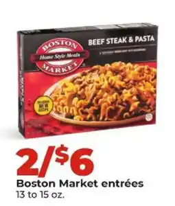 Hy-Vee Boston Market entrées offer