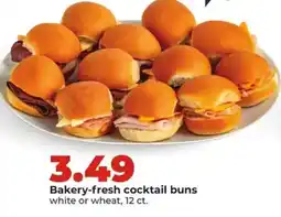 Hy-Vee Bakery-fresh cocktail buns offer