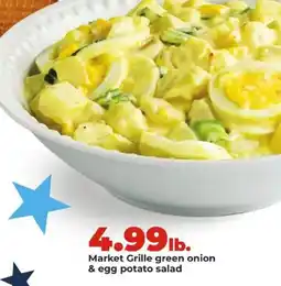 Hy-Vee Market Grille green onion & egg potato salad offer