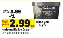 Meijer Hudsonville Ice Cream offer