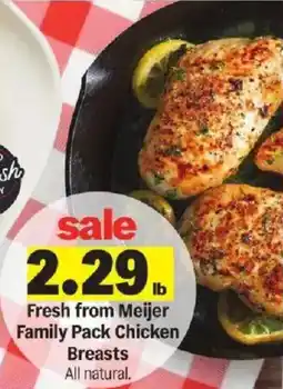 Meijer Meijer Family Pack Chicken Breasts offer