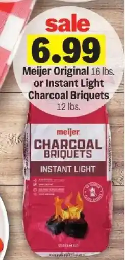 Meijer Meijer charcoal briquets offer