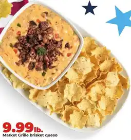 Hy-Vee Market Grille brisket queso offer