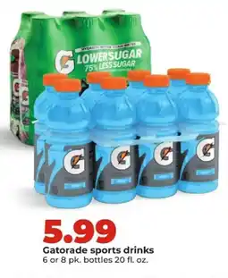 Hy-Vee Gatorade sports drinks offer