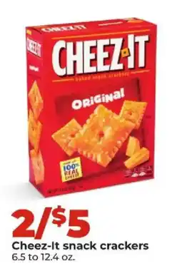 Hy-Vee Cheez-it snack crackers offer