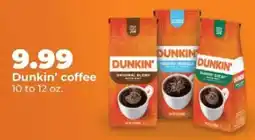 Hy-Vee Dunkin' coffee offer