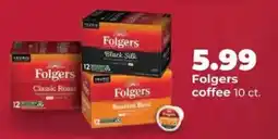Hy-Vee Folgers coffee offer