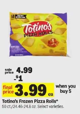 Meijer Totino's Frozen Pizza Rolls offer