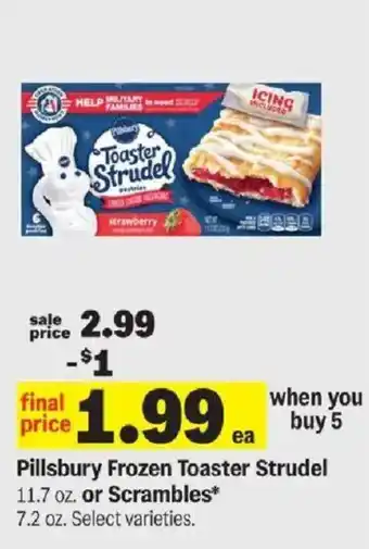 Pillsbury Frozen Toaster Strudel