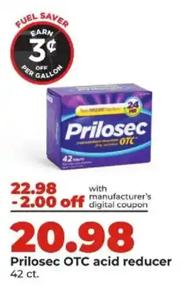 Hy-Vee Prilosec OTC acid reducer offer