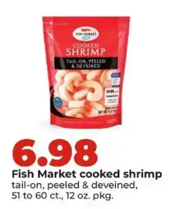 Hy-Vee Fish Market cooked shrimp offer