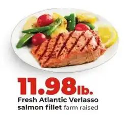 Hy-Vee Fresh Atlantic Verlasso salmon fillet offer