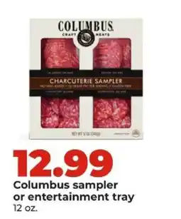 Hy-Vee Columbus charcuterie sampler offer