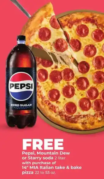 Hy-Vee Pepsi, Mountain Dew or Starry soda offer