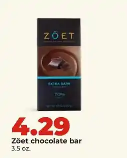 Hy-Vee Zoet chocolate bar offer