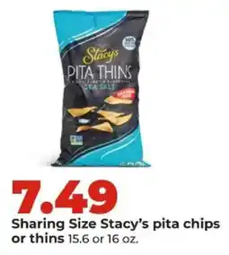 Hy-Vee Stacy's pita chips or thins offer